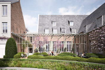 A green oasis of tranquillity in the beating heart of Antwerp,