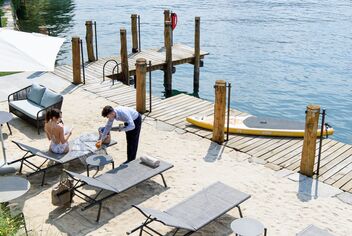 An Aperitif with an Inspiring View